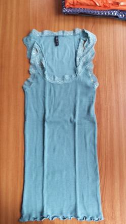 Nenosene tielko s krajkou, fishbone,xs