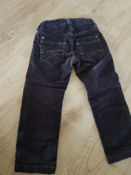 Menčestrové nohavice 3-4roky, s.oliver,104