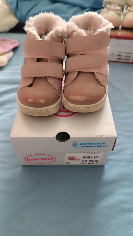 Zimne topánky, deichmann,23