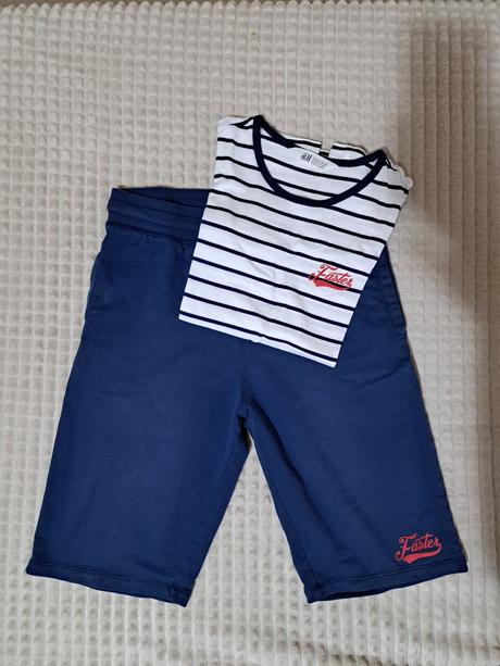 Chlapčenska letná súprava vel.146/152, h&m,146