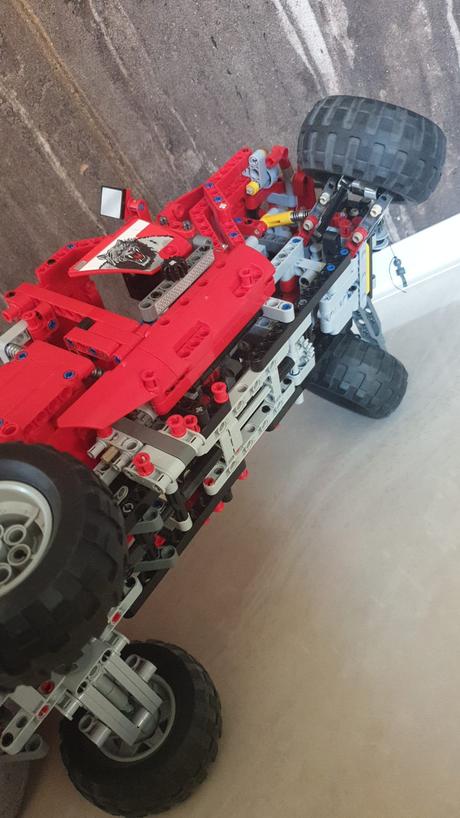 Skladačka - uplná kópia lega technic 42029 pick up, 