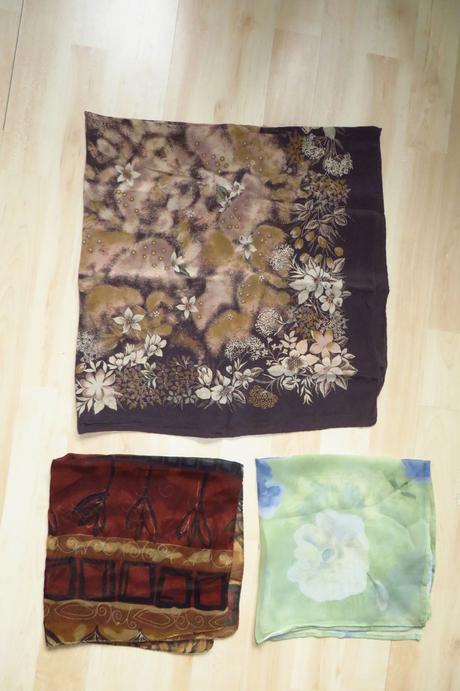 Šatky - šály - mix,