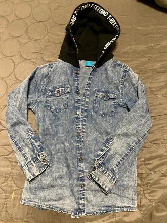 Štýlová košela s kapucňou, pepco,134