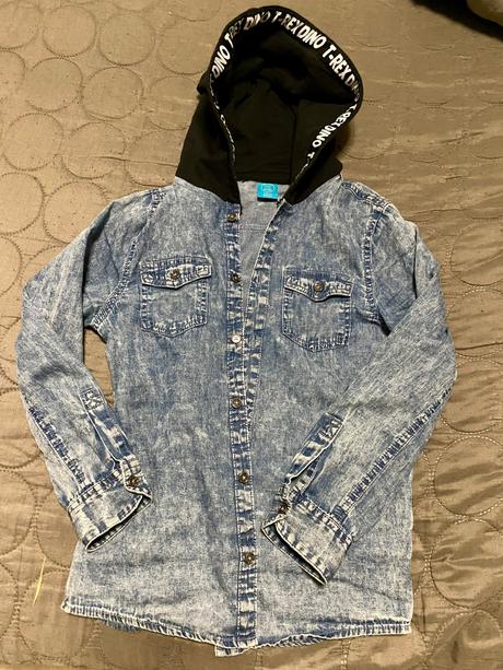 Štýlová košela s kapucňou, pepco,134