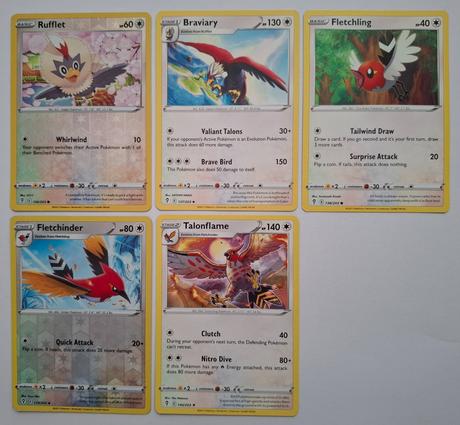 Pokémon karty "evolving skies" (4), 