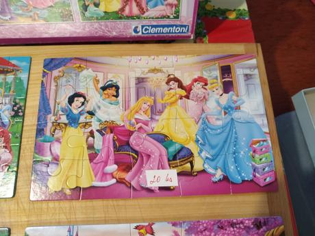 Puzzle disney princess 4 in 1,