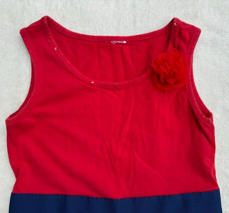 Pásikavé šaty, 128