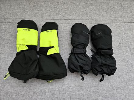 Detské zimné/lyžiarske palčiaky, 