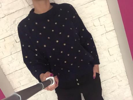 Oversize sveter, mango