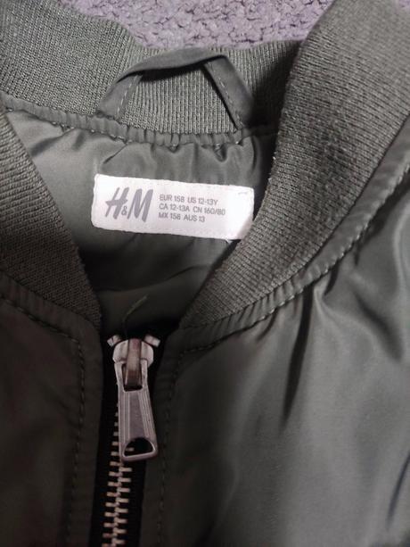 Jarná bomber bunda pre chlapca, h&m,158