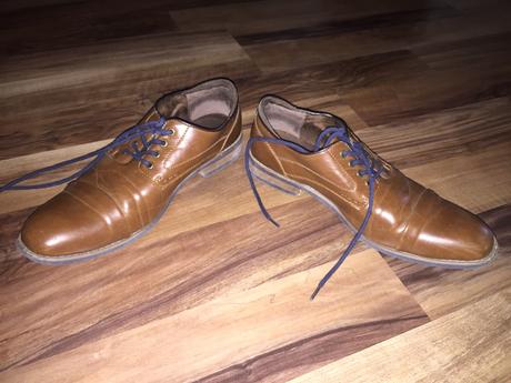 Kožené topánky, baťa,43