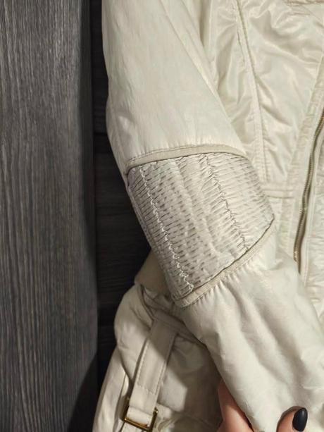 Luxusna bunda flo&clo s pravou kozusinkou, xs