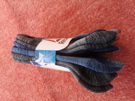 Reebok ponožky 6ks veľkosť 36-42, reebok,36 - 42