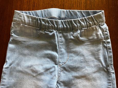 Riflové pohodlné jegginsy, h&m,122