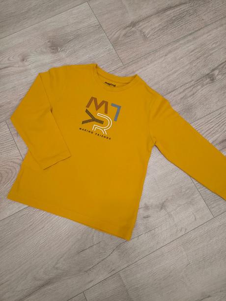 Žlté tričko mayoral, veľ. 110, mayoral,110