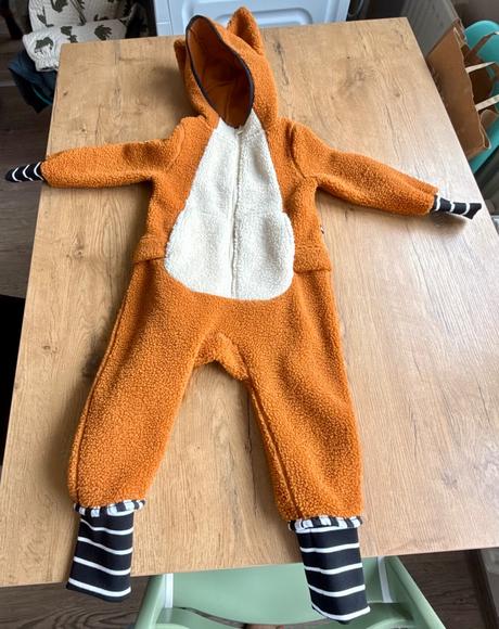Fleecový overal líška - weedo, 92