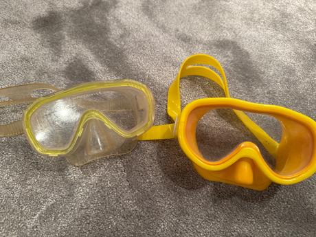 Okuliare na potápanie 2ks, 
