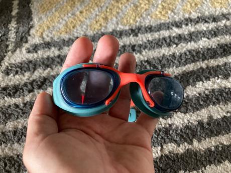 Detské plavecké okuliare nabaiji 4-7rokov,