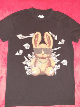 Tričko so zajacom., s