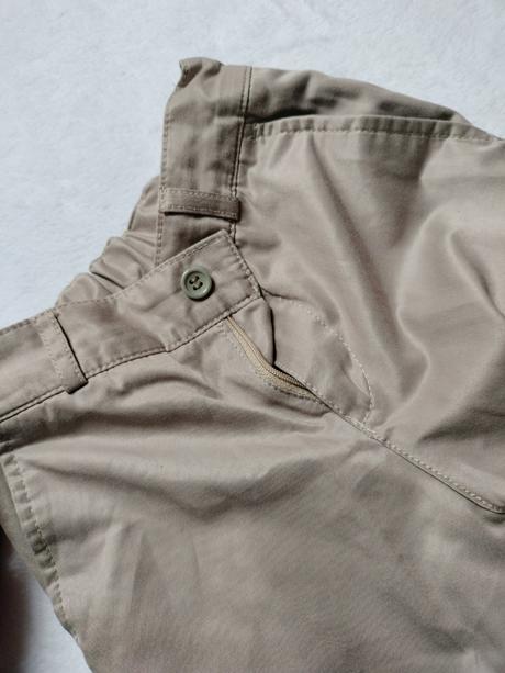 Béžové elegantné nohavice, 122