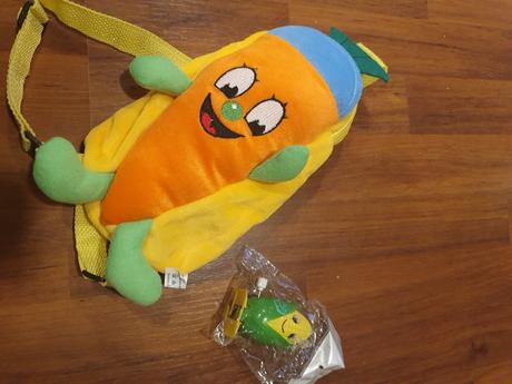 Ruksak kukurička  plus skákajuca kukurička, 