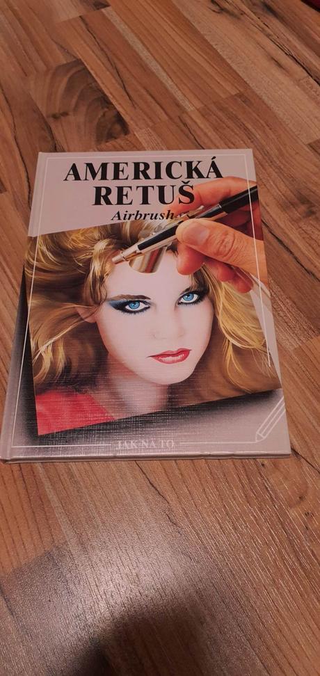 Kniha americka retus airbrush, 