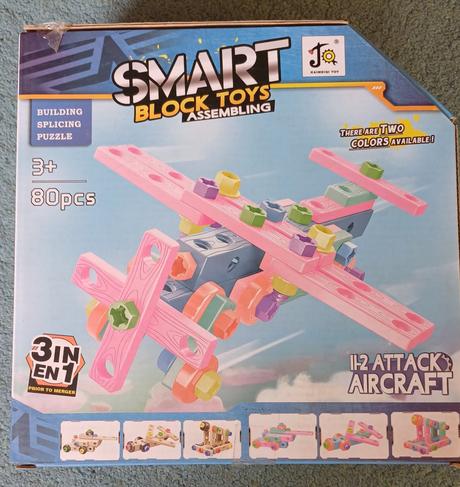 Stavebnica 3 in 1, 3+ 80 ks, 