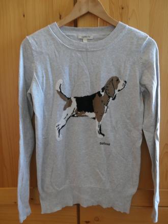 Barbour original luxusny damsky svetrik m, m