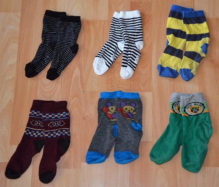 Detske ponozky rozne, 27