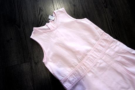 H&m bledoružové šaty, v. 128/6-8r., h&m,128