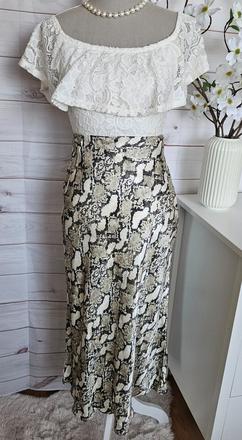 Krásna saténová sukňa h&m, h&m,38