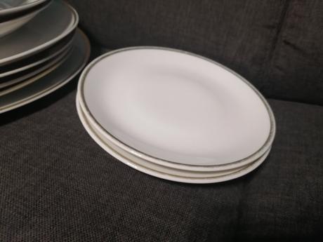 Epiag porcelánový 10 ks set so zlatým lemom, 