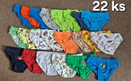 Slipy veľkosť 122/128, 122