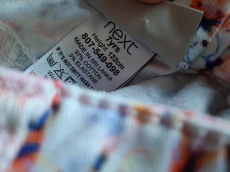 Next motylikove nohavice, next,122