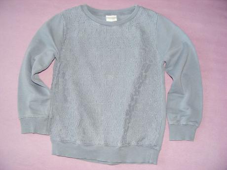 Mikina s čipkou zn. zara, zara,116
