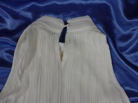 Spoločenský plisovaný top, 44