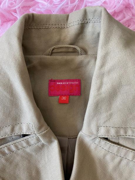 Trenčkot/trench coat/kabát, 36