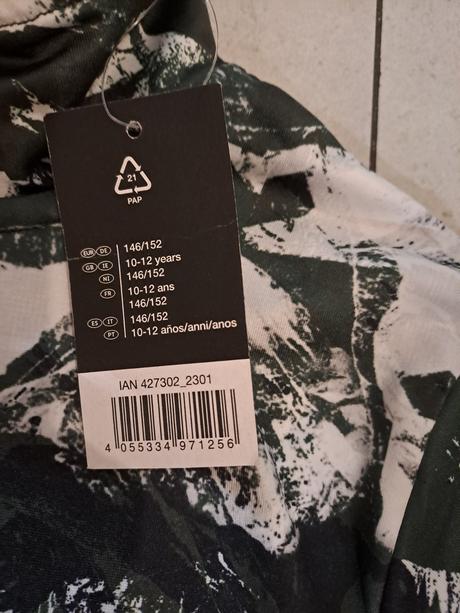 Nenosené lyžiarske tričko, crivit,146