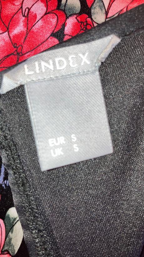 Dámske vzorované šaty s volánom, lindex,s