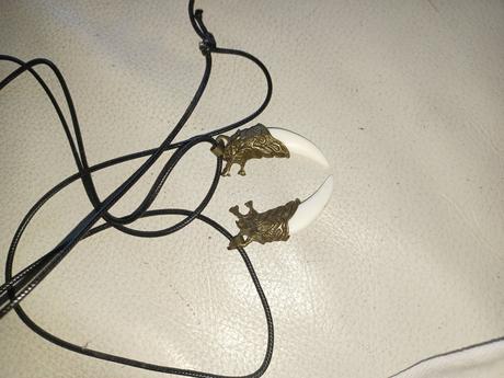 Náhrdelník zub medveda,