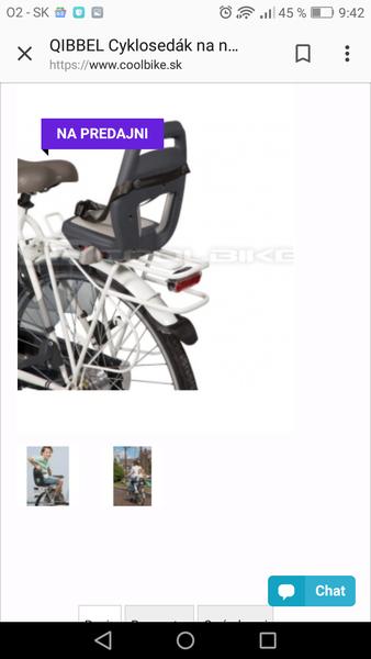 Cyklosedák od 5 rokov