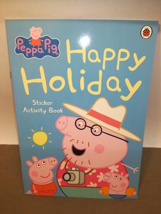 Peppa pig happy holiday sticker activity nau22,