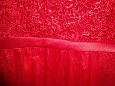 Červené večerné dlhé šaty, bonprix,38