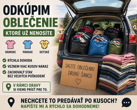 Odkúpime oblečenie, 