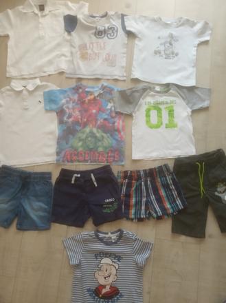 Chlapčenský letný balík veľ.92, 86–98