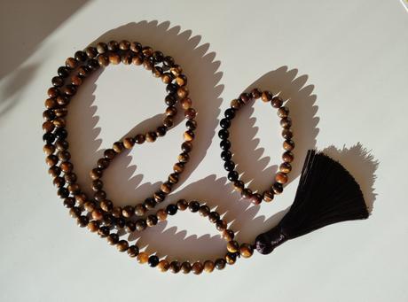 Náhrdelník s náramkom tigrie oko, 