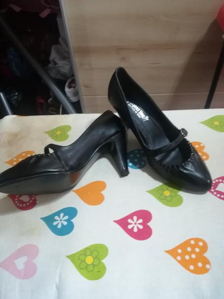 Čierne poltopánky veľ. 36, 36