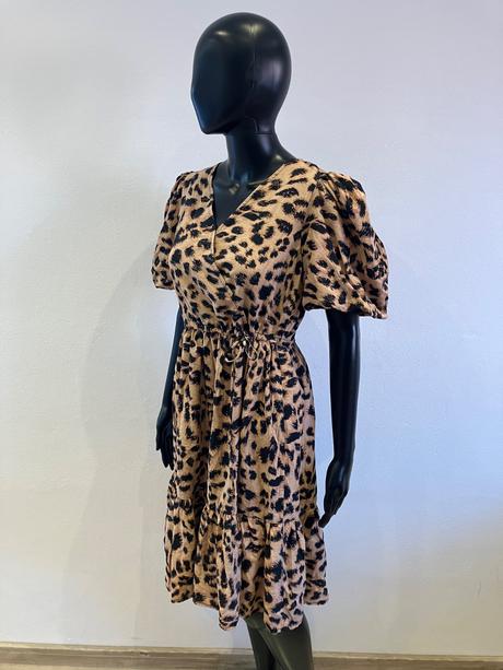 Dámske leopardie šaty vero moda (s), vero moda,s