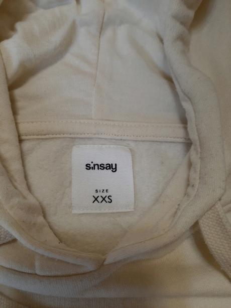 Dievčenská mikina s kapucňou, sinsay,xs