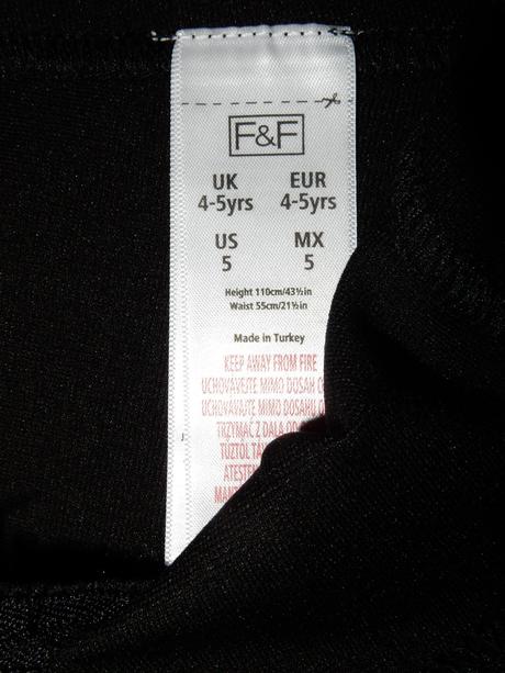Legínky zips vrecká, f&f,110